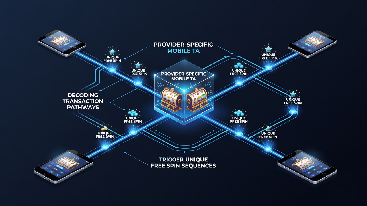 Diagram showing how different payment methods unlock unique free spin patterns across mobile providers