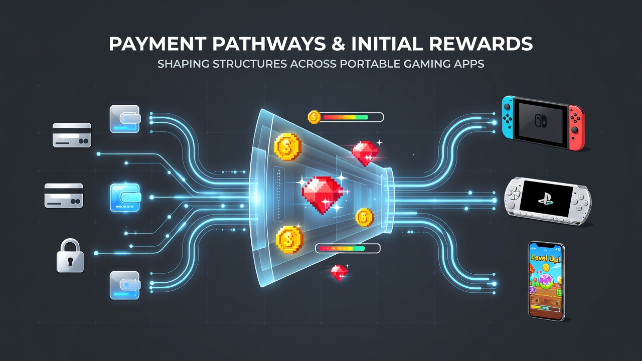 Mobile gaming interface showing payment options and reward notifications on a smartphone screen