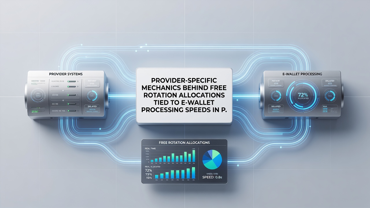 Diagram illustrating e-wallet speed thresholds and corresponding free spin credit tiers used by casino software providers