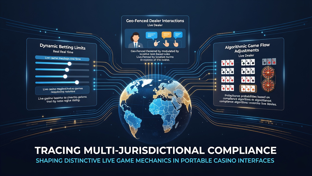 Mobile casino interface displaying live dealer table with regulatory compliance indicators